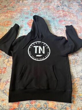 Tennessee TN Logo Black Hoodie - Unbranded Men’s Sweater